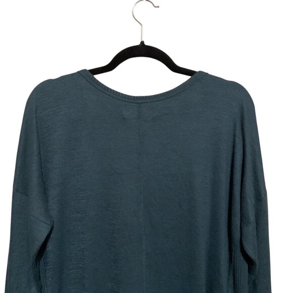 Abercrombie & Fitch Sweater Green Long Sleeve V-Neck Soft A&F Cozy XL Classic - Picture 9 of 14